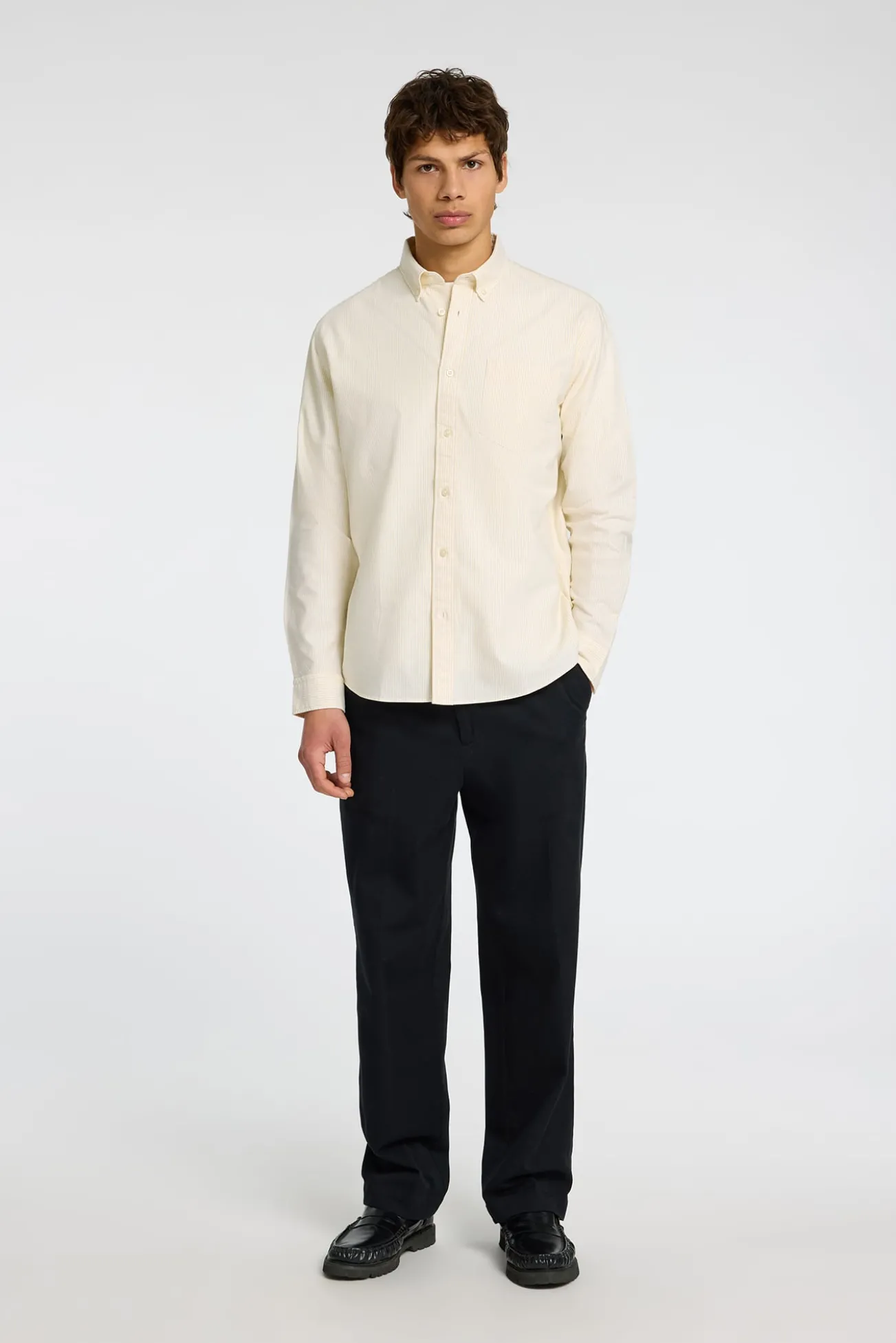 Camisa Oxford de corte regular