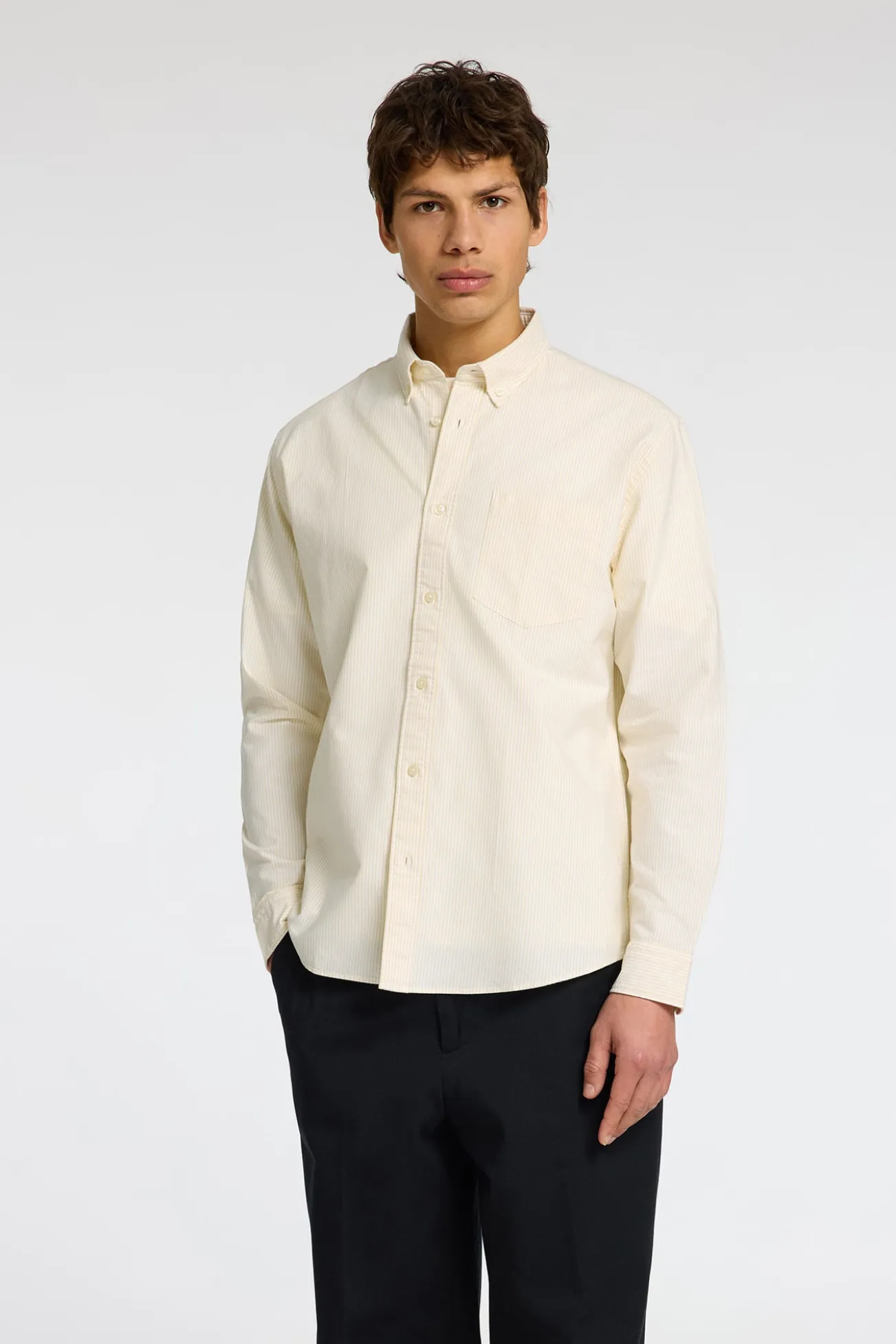 Camisa Oxford de corte regular