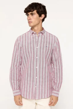 Camisa oxford riscas