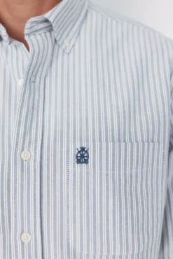 Camisa oxford riscas