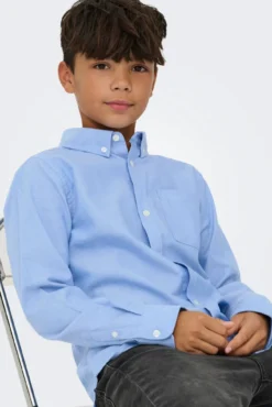 Camisa Oxford Slim Fit