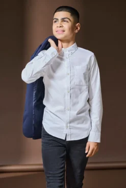 Camisa Oxford Slim Fit