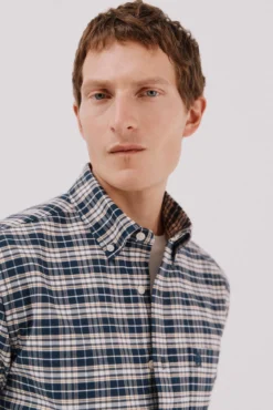 Camisa oxford xadrez