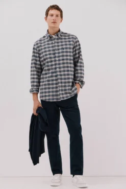 Camisa oxford xadrez