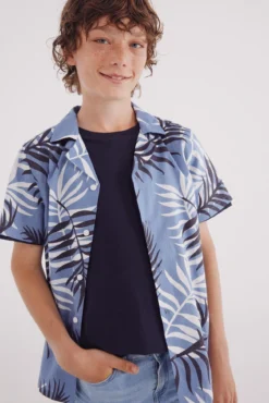 Camisa palmeira para meninos