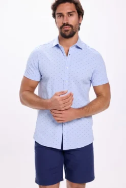 Camisa Piqué estampada