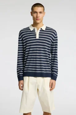 Camisa polo de rugby 100% lã merino