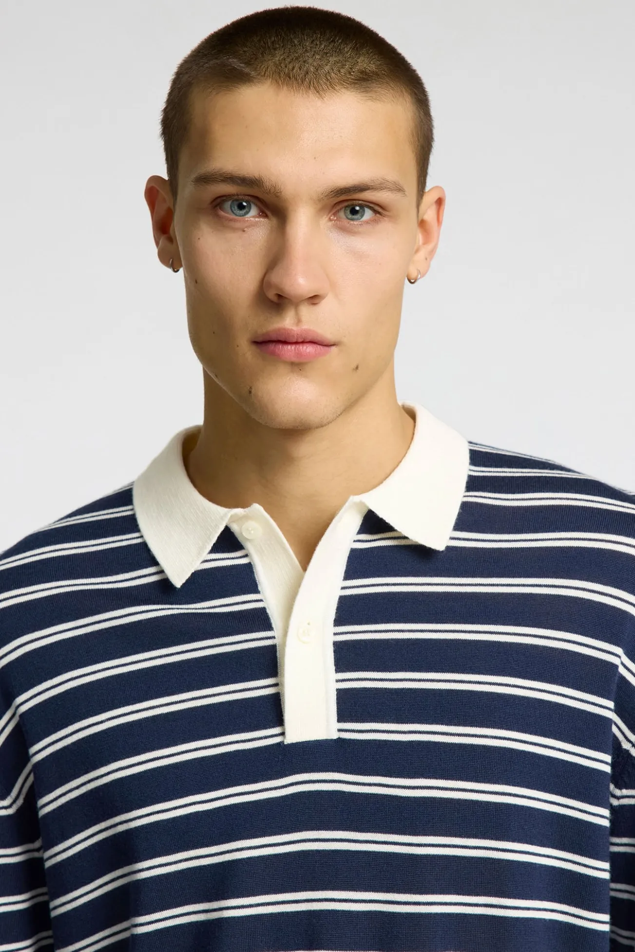Camisa polo de rugby 100% lã merino