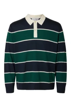 Camisa polo de rugby 100% lã merino