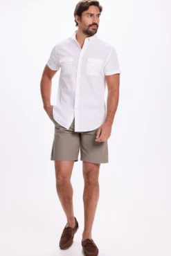 Camisa popelina lisa