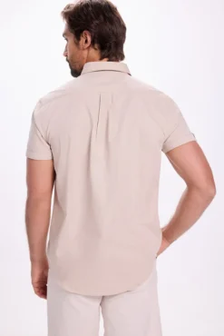 Camisa popelina lisa