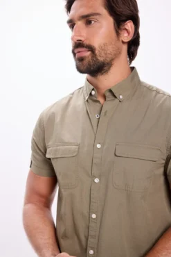 Camisa popelina lisa