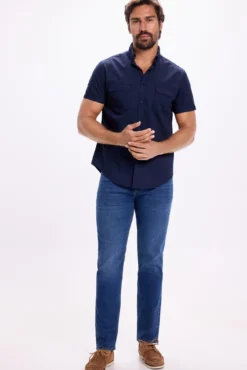 Camisa popelina lisa