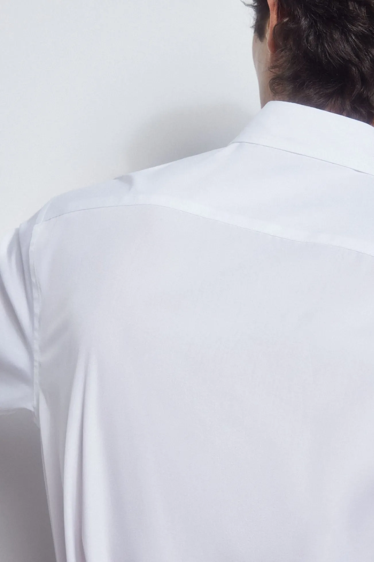 Camisa popelina tecido italiano
