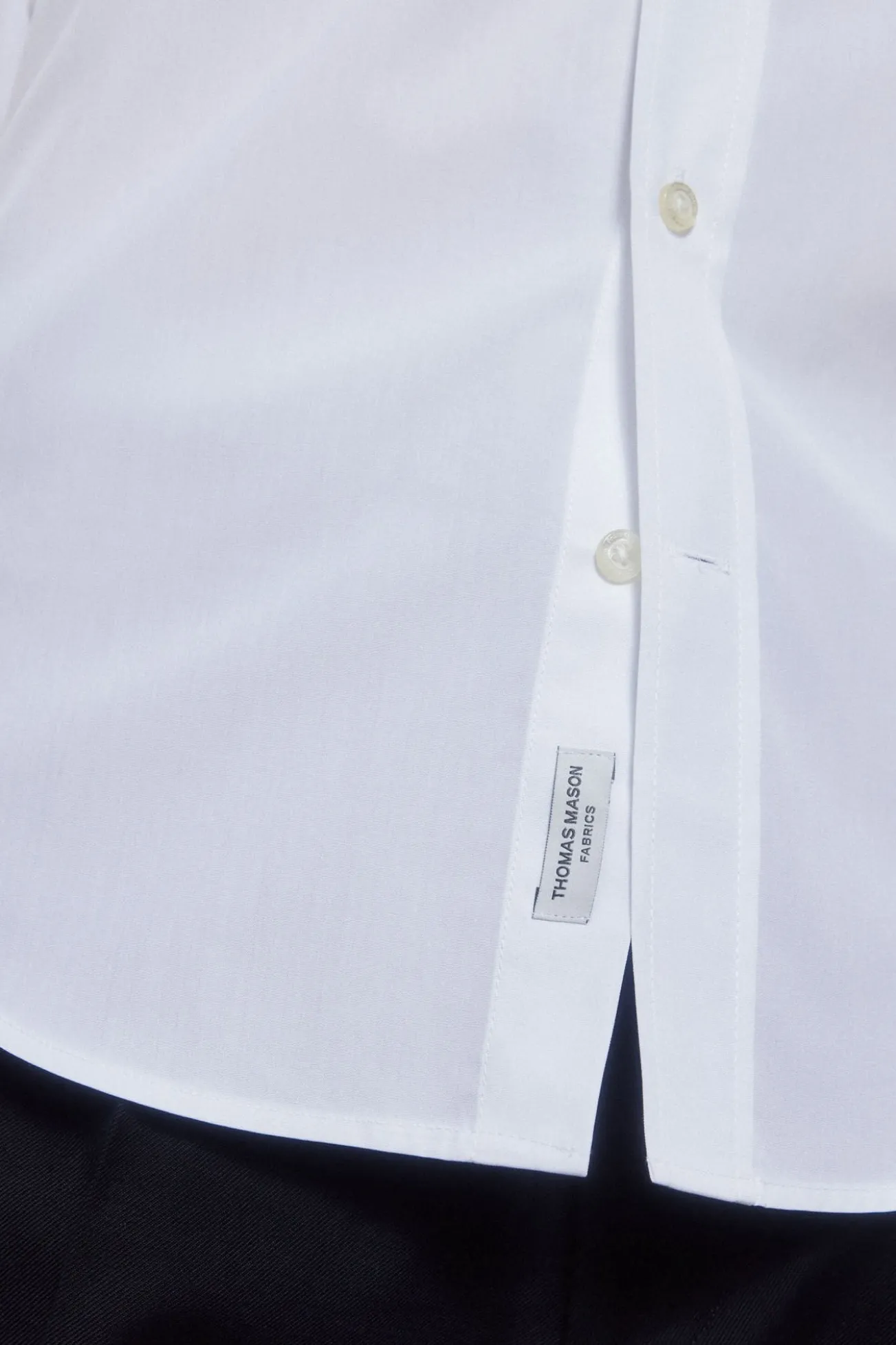 Camisa popelina tecido italiano