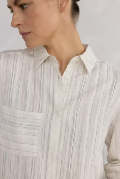 Camisa rayas corta