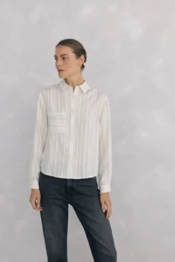 Camisa rayas corta