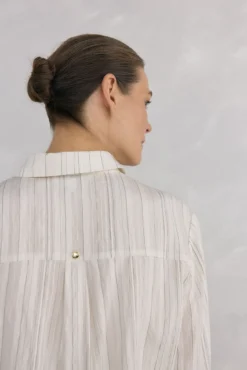 Camisa rayas corta