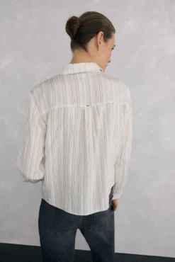 Camisa rayas corta