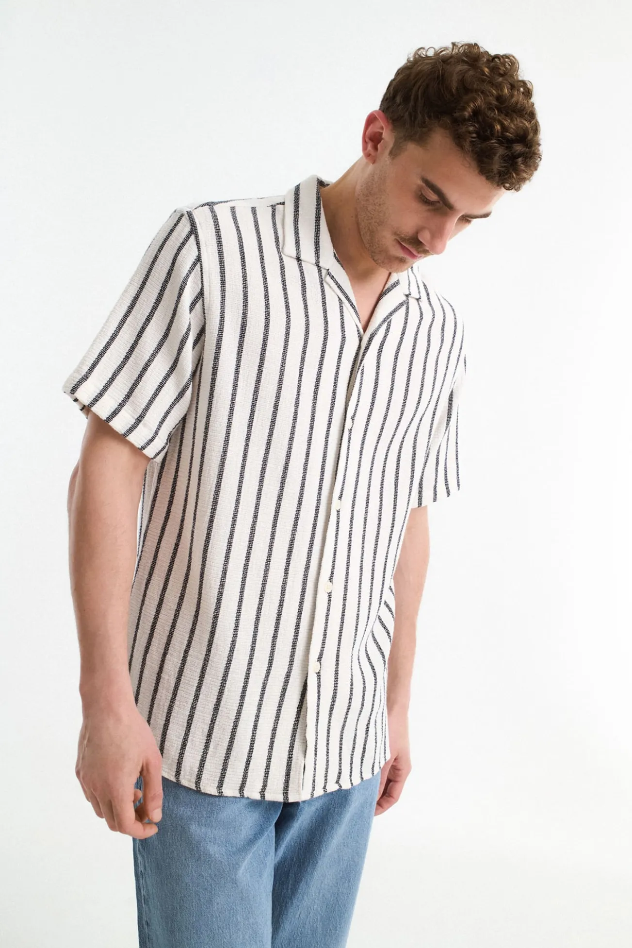 Camisa resort manga curta
