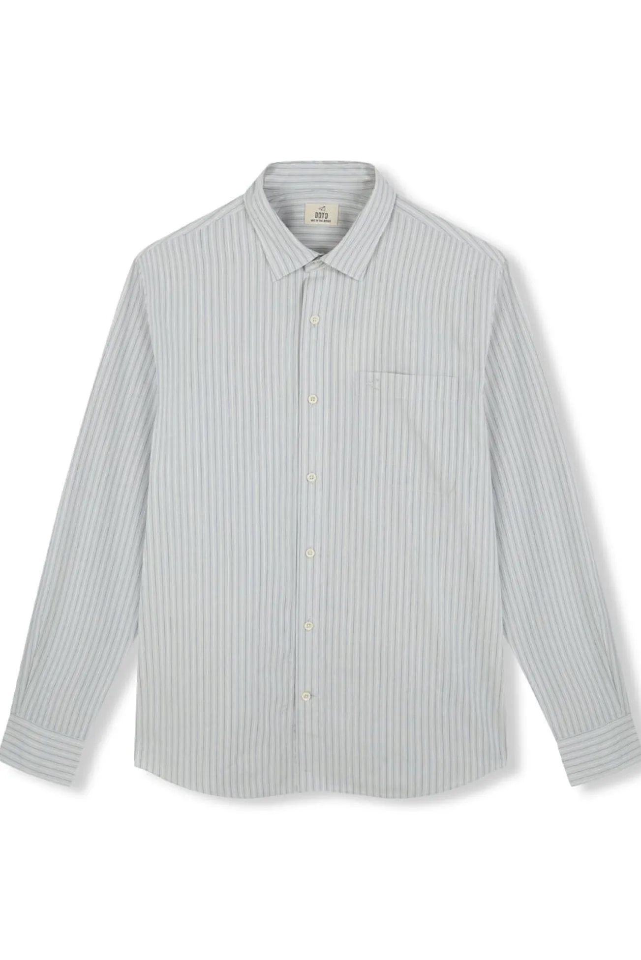 Camisa riscas estruturada