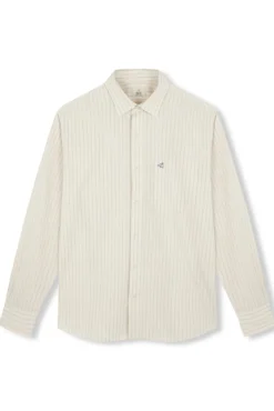 Camisa riscas estruturada