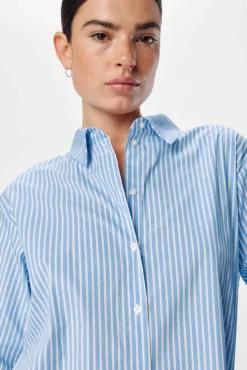 Camisa riscas larga