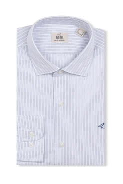 Camisa riscas popelina