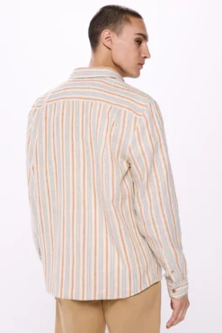 Camisa riscas rústica
