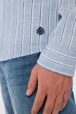 Camisa riscas rústica