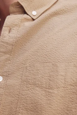 camisa seersucker