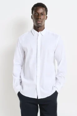 Camisa social bicolor
