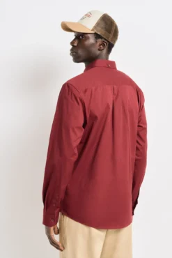 Camisa social de tecido elástico