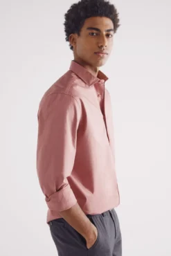 Camisa social elástica