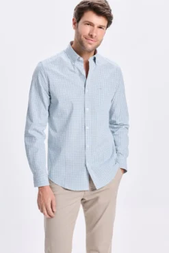 Camisa Twill Cuadros