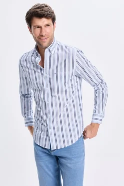Camisa Twill Rayas