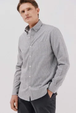 Camisa twill xadrez