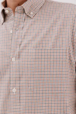 Camisa twill xadrez
