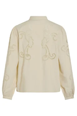 Camisa vazada de algodão orgânico