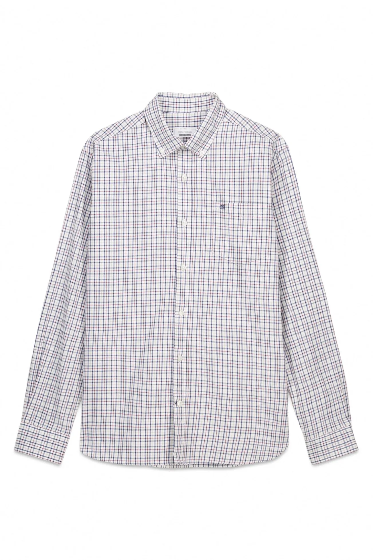 Camisa xadrez com caimento relaxado