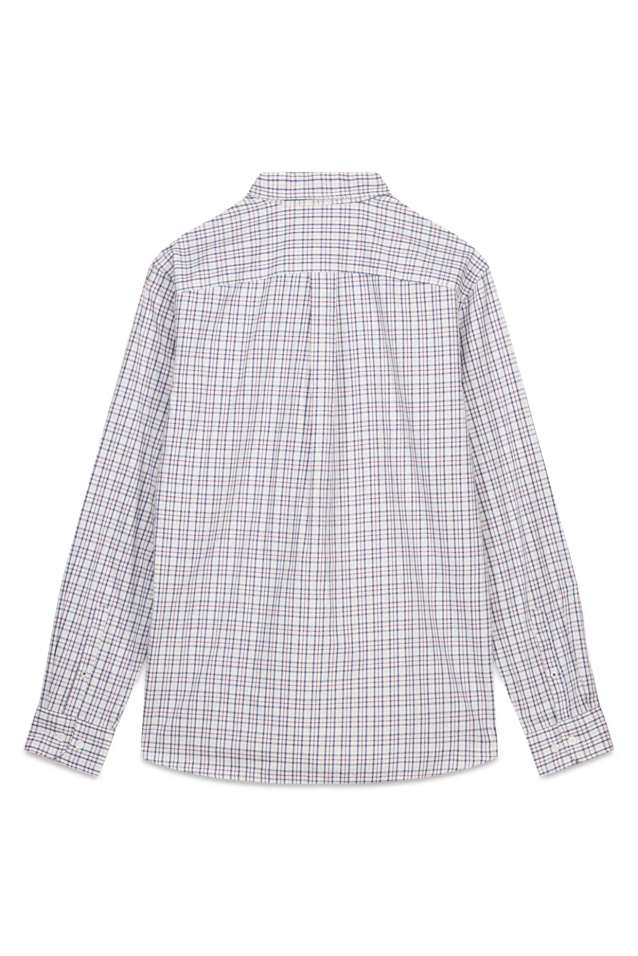 Camisa xadrez com caimento relaxado