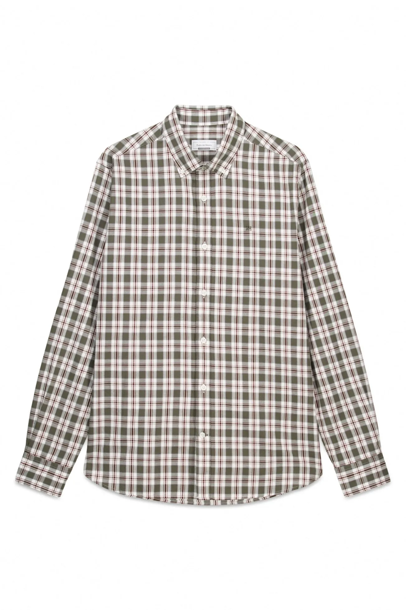 Camisa xadrez com caimento relaxado