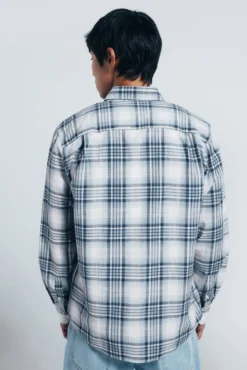 Camisa xadrez de algodão