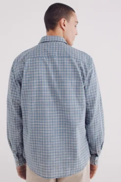 Camisa xadrez de algodão favela