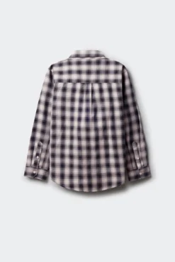 Camisa xadrez lenhador para meninos