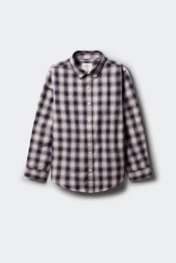 Camisa xadrez lenhador para meninos
