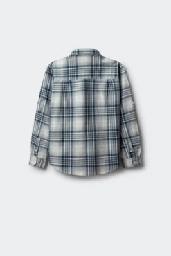 Camisa xadrez lenhador para meninos