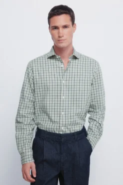 Camisa xadrez pequena