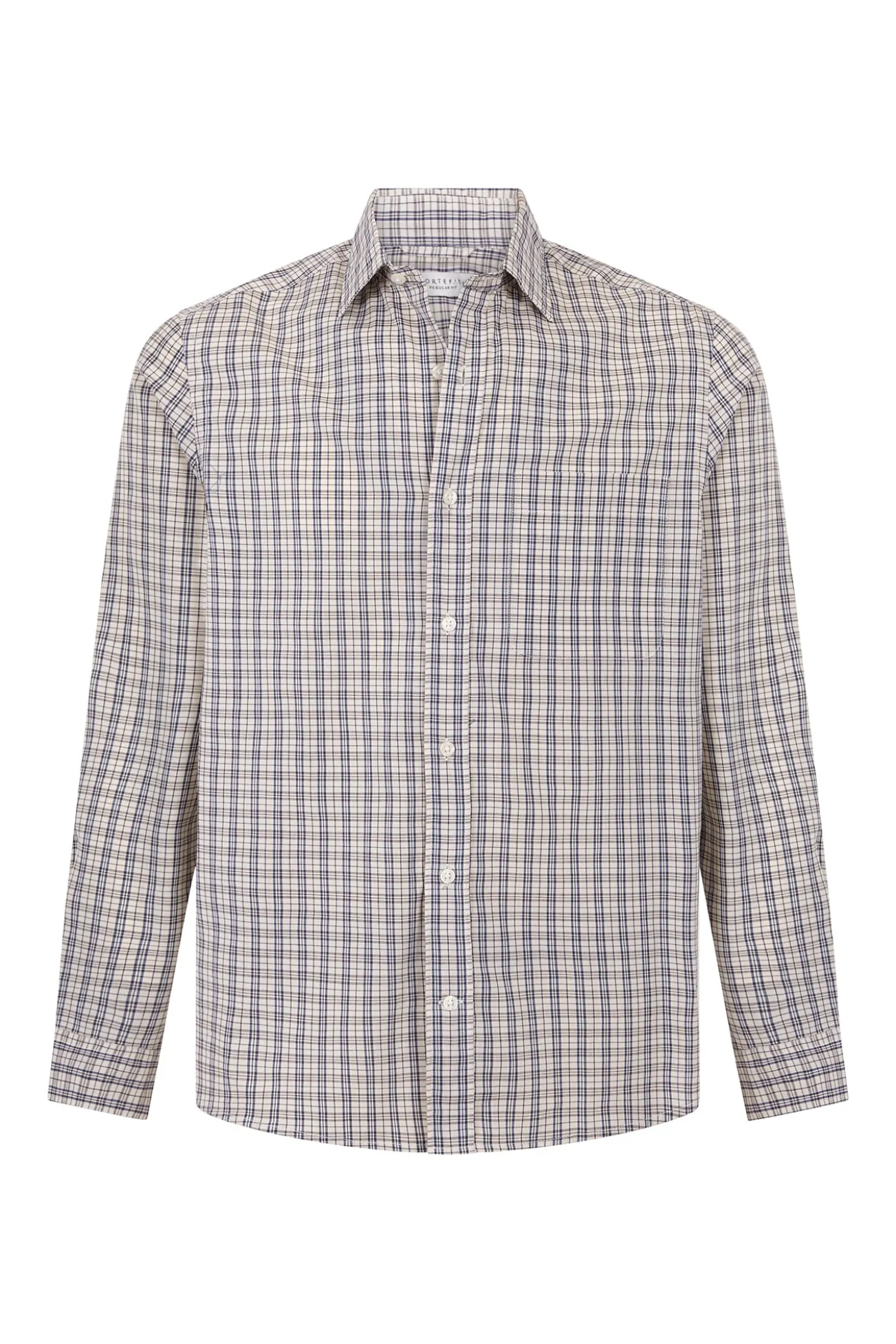 Camisa xadrez popelina