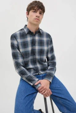 Camisa xadrez regular fit